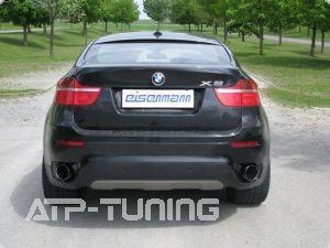 X6 / E71  xDrive 35d  2x � 120 mm Mittel- und Endschalld�mpfer